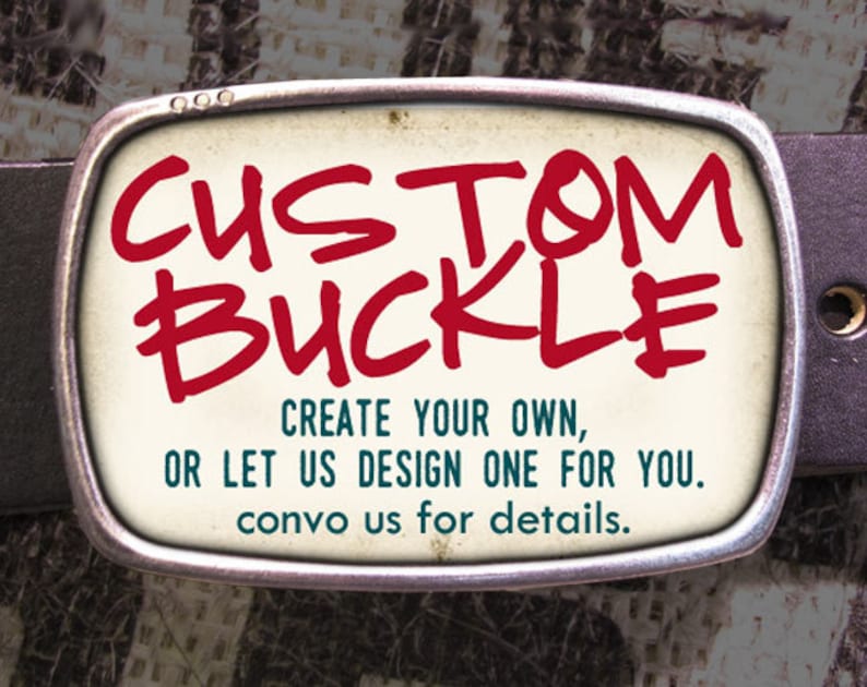 Custom Belt Buckle - Personalized Gift Design Your Own Handmade Gift for Him, Customized Gift for Her, Gift for Husband, Gift for Wife