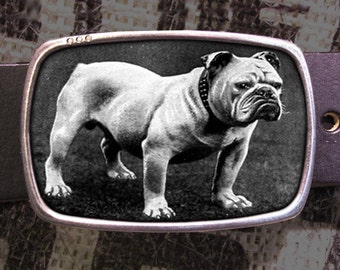 Bull Dog Belt Buckle 182, Gift for Him, Gift for Her, Husband  Gift, Wife  Gift Groomsmen Wedding Y2K