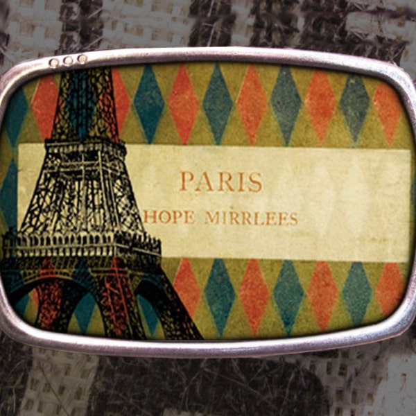 Paris Belt Buckle, Eiffel Tower Buckle, Shabby Chic 622 Groomsmen Wedding Y2K