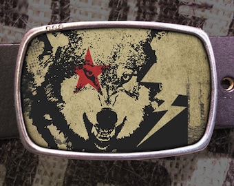 Star Wolf Belt Buckle, Star Buckle 511, Gift for Him, Gift for Her, Husband  Gift, Wife  Gift Groomsmen Wedding Y2K