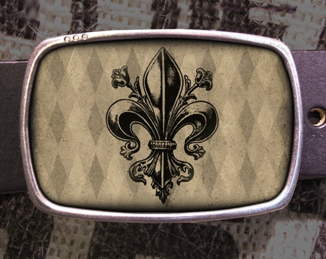 Fleur De Lis Belt - Etsy display picture 1
