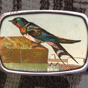 Pretty Bird Belt Buckle, Nature Buckle 533, Gift for Him, Gift for Her, Husband  Gift, Wife  Gift Groomsmen Wedding Y2K