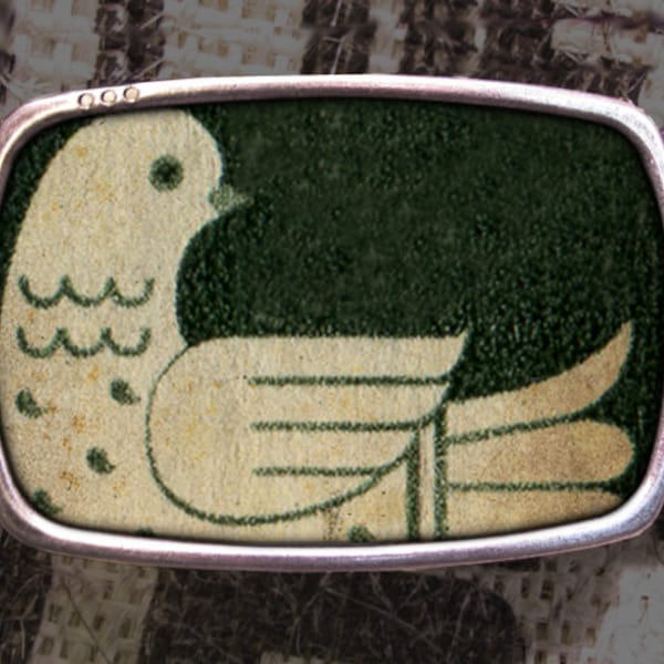 Look Bird Belt Buckle, Peace Buckle Vintage Inspired 531 Gift for Him or Her Husband Wife  Gift Groomsmen Wedding Y2K