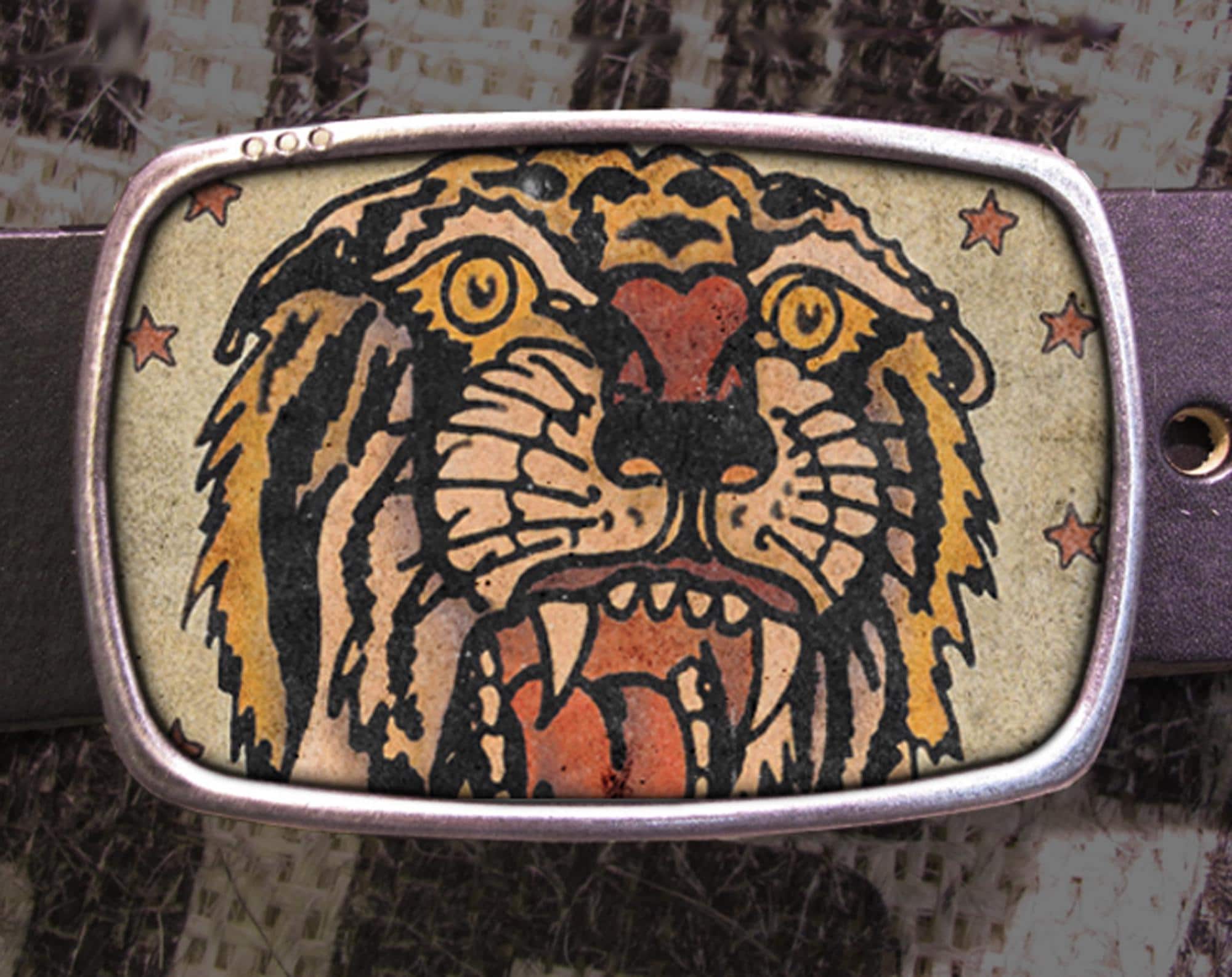 Bengal tiger gucci belt sales