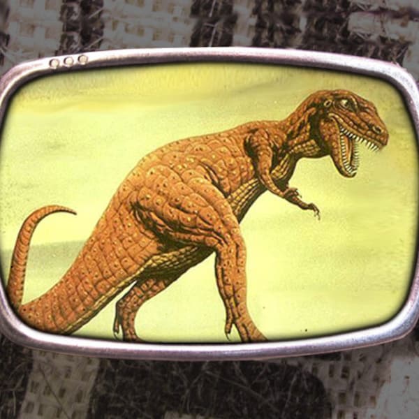 TREX Belt Buckle - Vintage Inspired Dinosaur 915, Gift for Him, Gift for Her, Husband  Gift, Wife Gift Groomsmen Tyrannosaurus Rex Dino Y2K