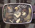 Where The Wild Things Are Belt Buckle 712, Gift for Him, Gift for Her, Husband Gift, Wife Gift Groomsmen Wedding Y2K