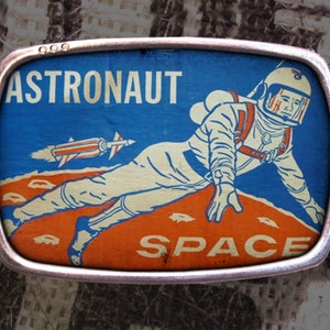Vintage Space Astronaut Belt Buckle 910, Gift for Him, Gift for Her, Husband  Gift, Wife  Gift Groomsmen Wedding Y2K
