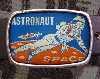 Vintage Space Astronaut Belt Buckle 910, Gift for Him, Gift for Her, Husband  Gift, Wife  Gift Groomsmen Wedding Y2K
