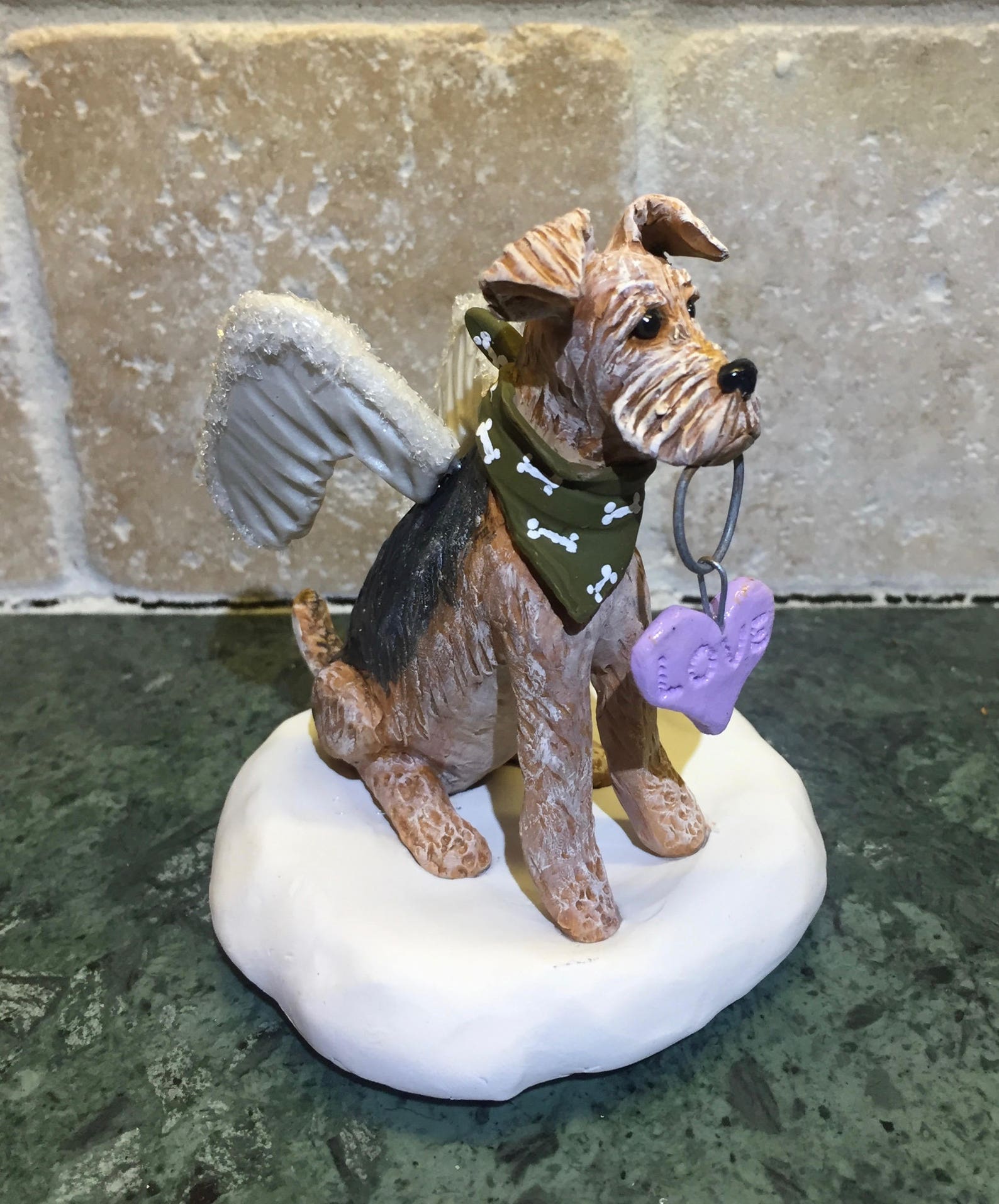 Angel Pet Statue pet memorial pet urn toppers memorial Etsy