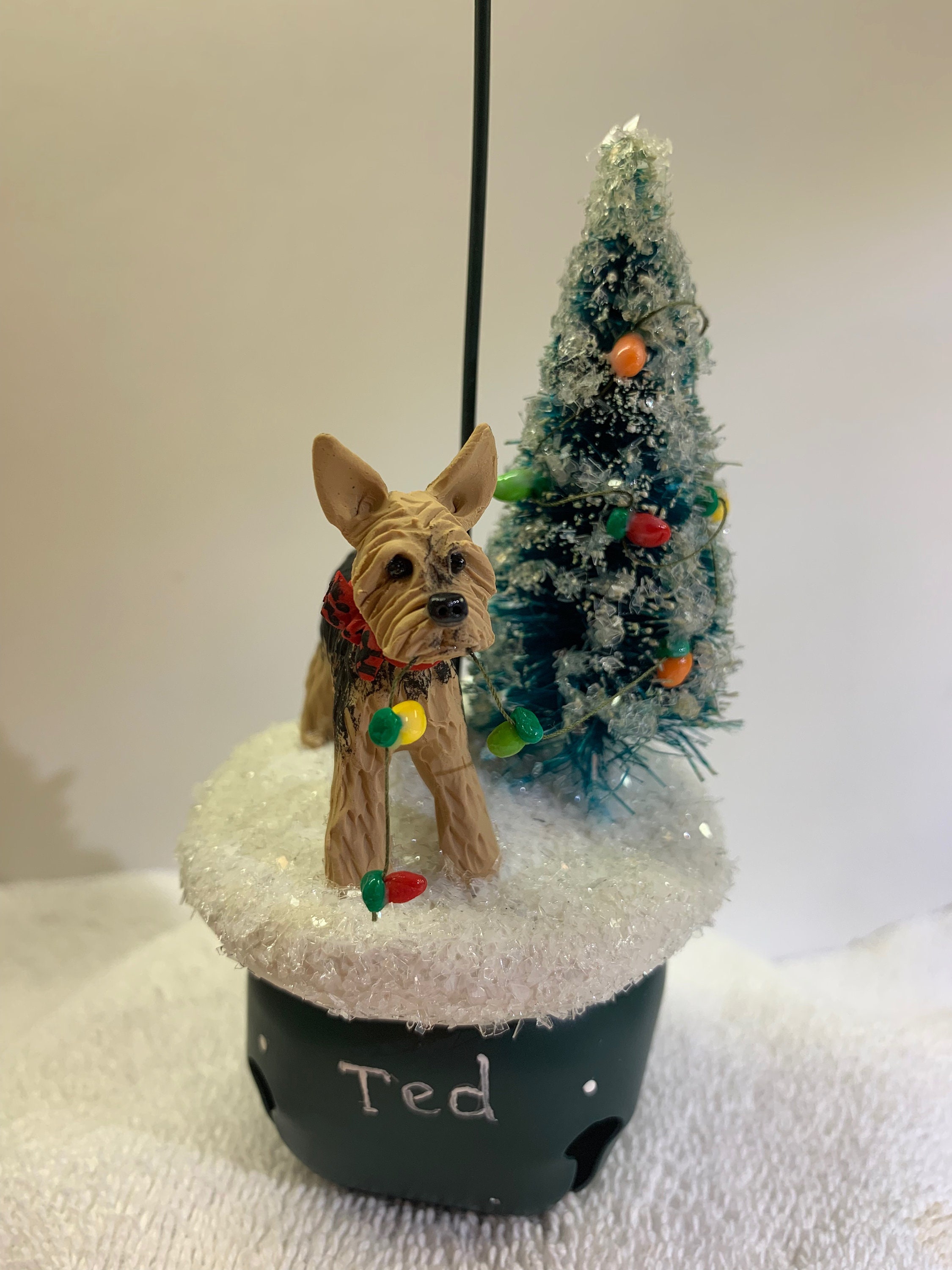 Personalized Dog Ornament Custom Dog Ornament to Look like Etsy