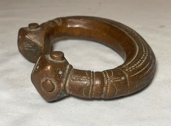 rare 1800's Antique African Niger Baoulé Dogon Br… - image 2