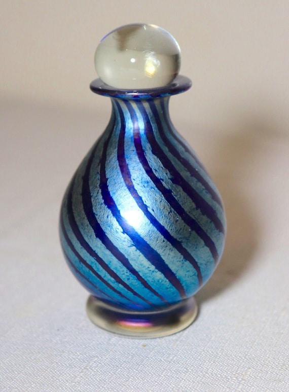 Isle of wight England blown studio art glass swirled … Gem