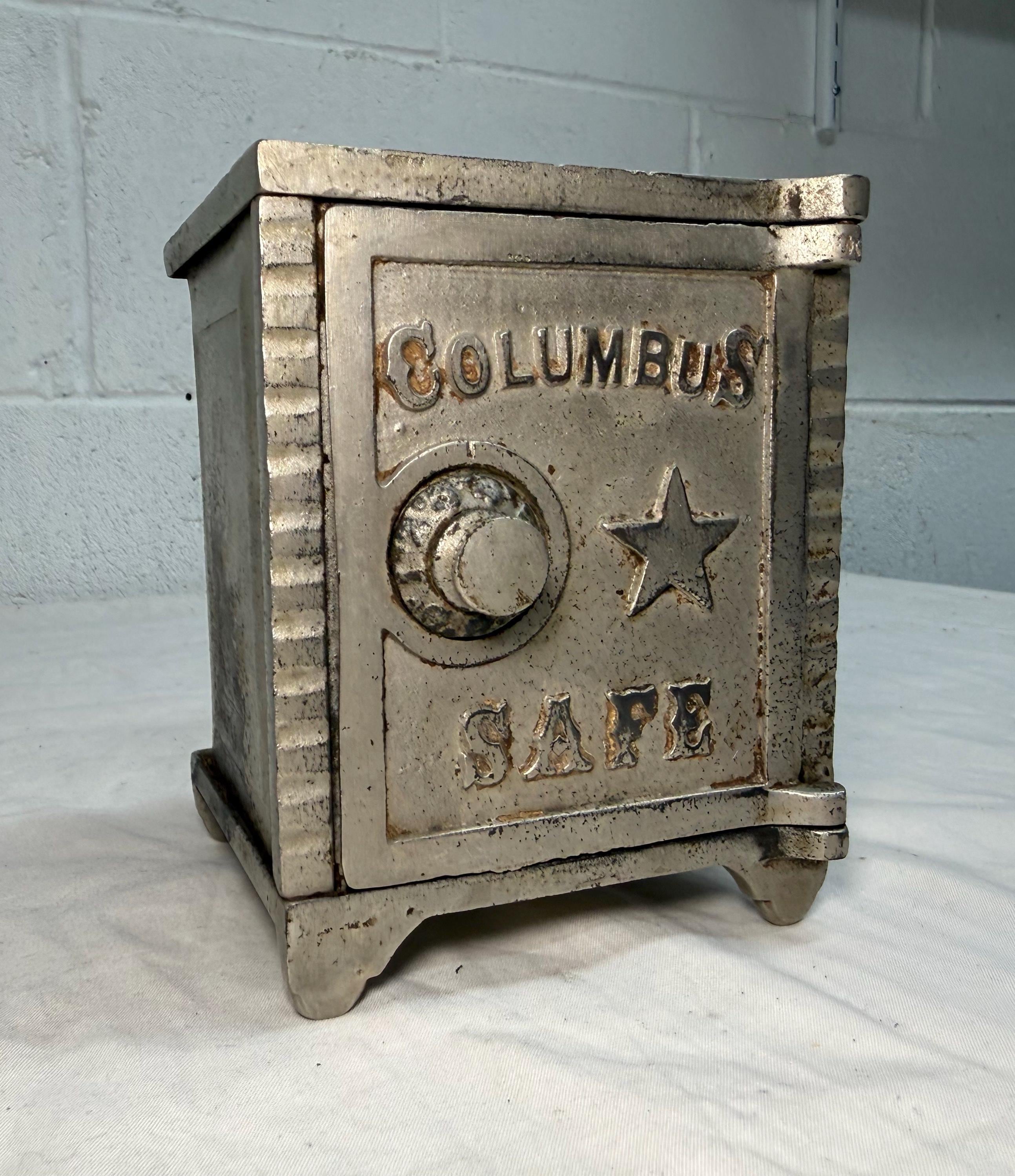 vintage us safe box 金庫 Antique Safe Deposit Box - Etsy
