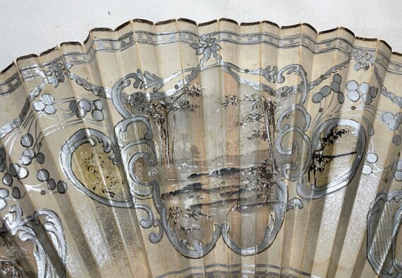 antique 19th century handmade French ornate paint… - image 3