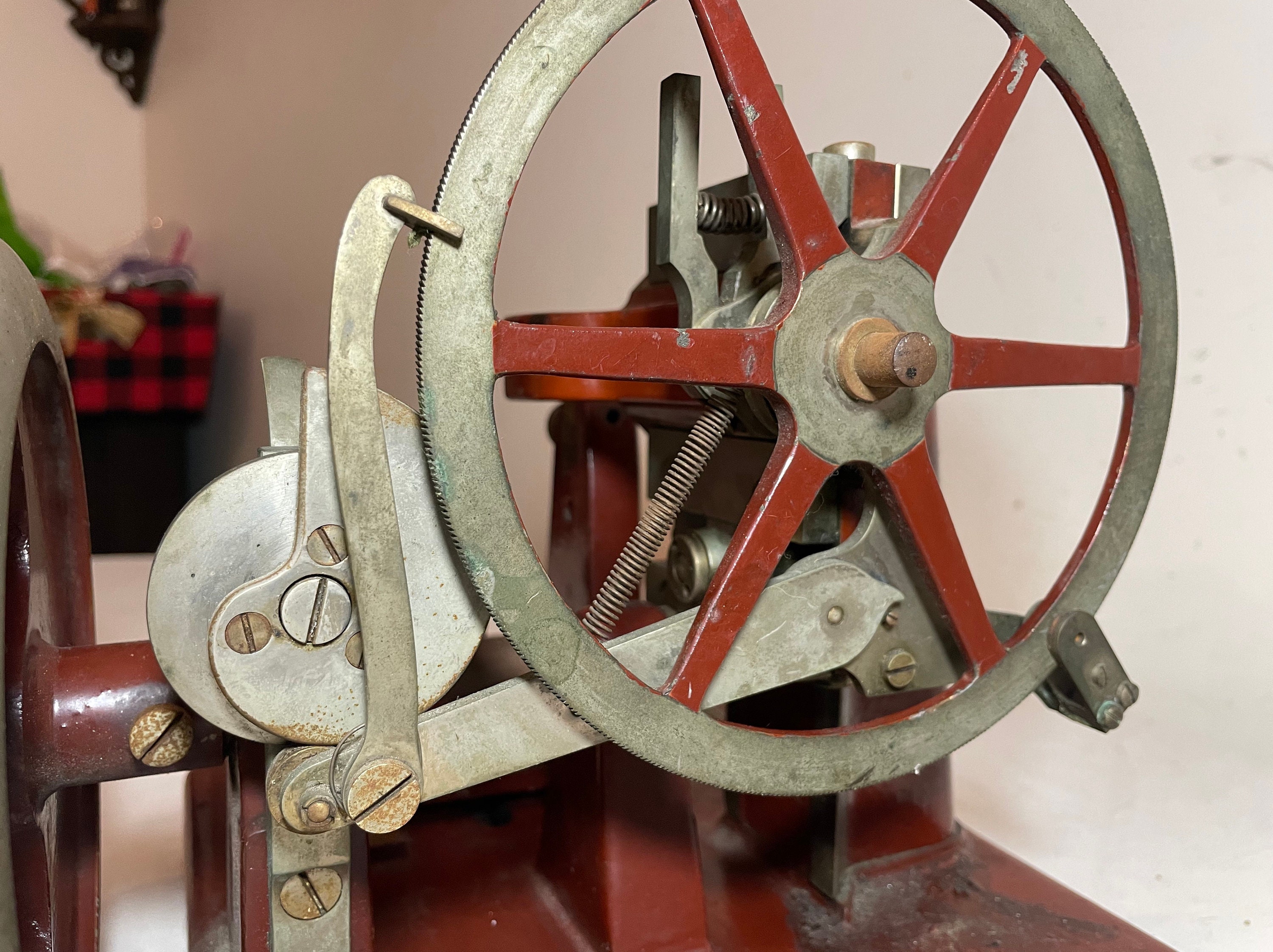 Rare Antique 1900 E. Leitz Wetzlar Microtome Scientific Cast Iron ...