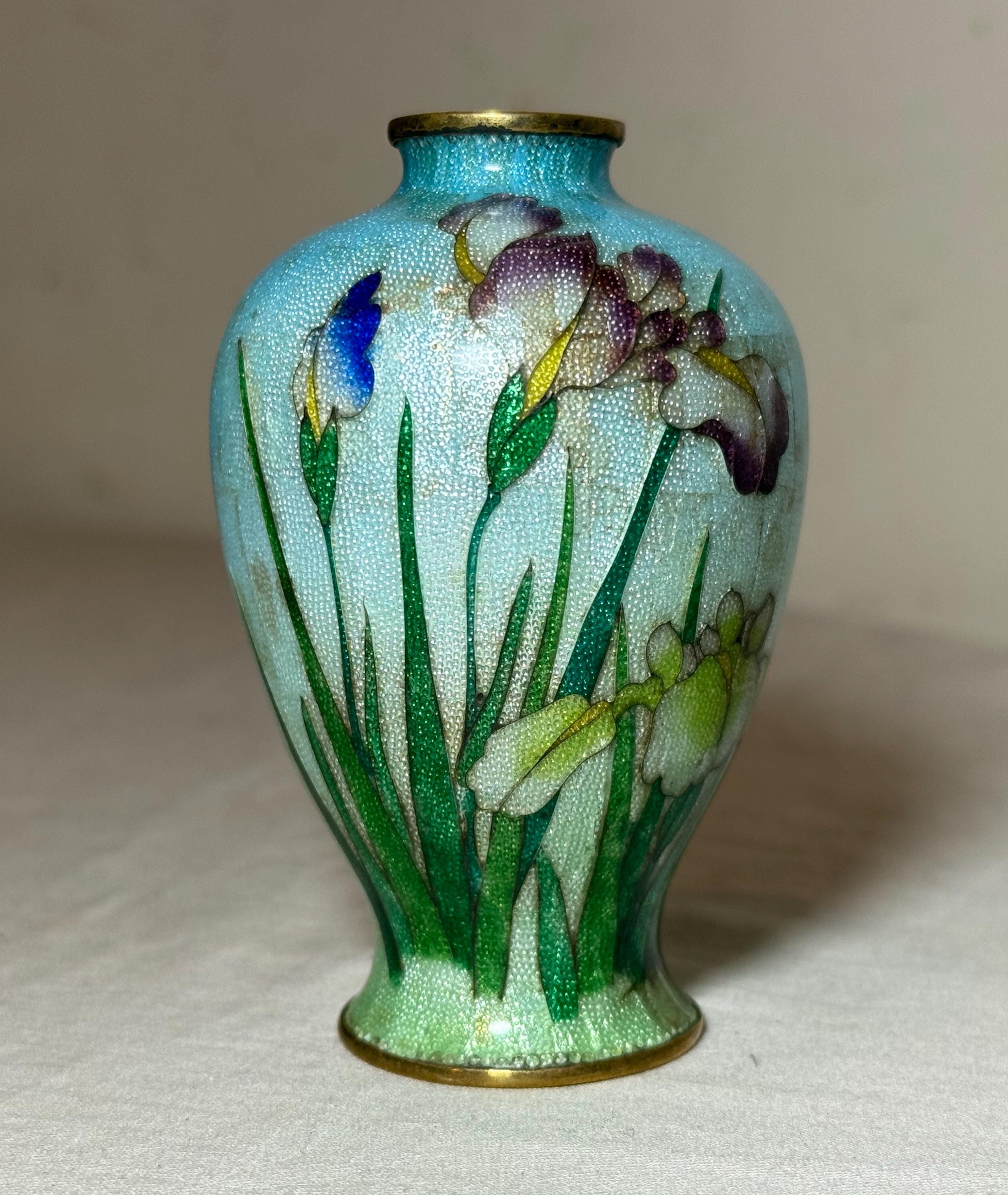 Bronze Vintage Vase Flowers - Etsy