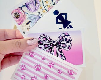 Funny Cartoon Credit Card Skin, Waterproof Vinyl Decal