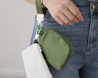 Double Zip Wristlet Wallet | Tween & Teen Pastel Bag