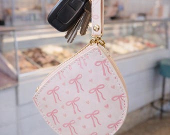 Slim Credit Card Holder Wallet | Minimalist Keychain Wallet