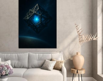 Handmade Personalized AI Digital Art Posters – Eco-Friendly & High-Quality Shiny Paper