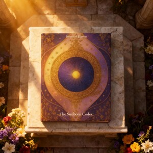Casa de Elarion / Sunborn Codex™ - Diario imprimible de creación de sueños de 44 páginas