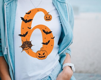 Meme de calabaza Six Seven PNG: Parejas Halloween SVG (Descarga digital)