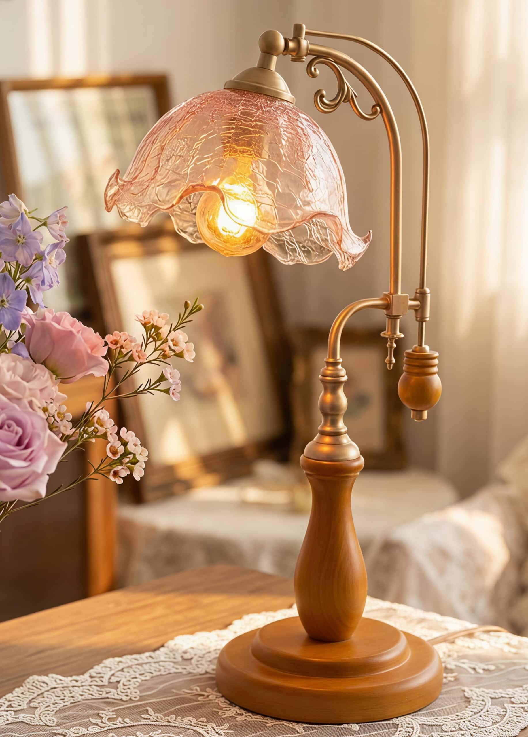 Antique victorian glass lamp shades - Etsy 日本