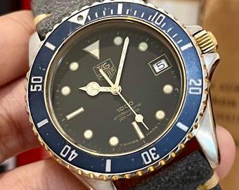 TAG Heuer 1000 Diver | Vintage Swiss Quartz | Classic Tool Watch | Original Bracelet Included