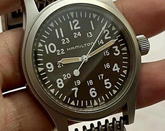 Hamilton Khaki Field Mechanical | Manual Wind | Recently Serviced | Full Set | Extra Strap