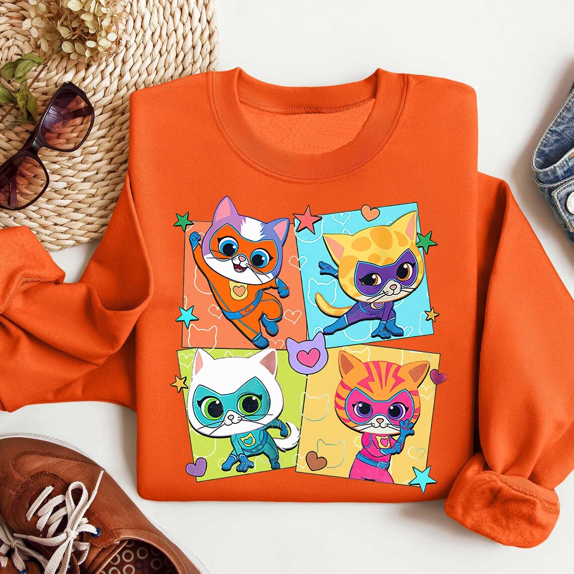 Disney Super Kitties Png, Buddy Cat Png, Bitsy Cat Png, Ginny Cat Tee ...