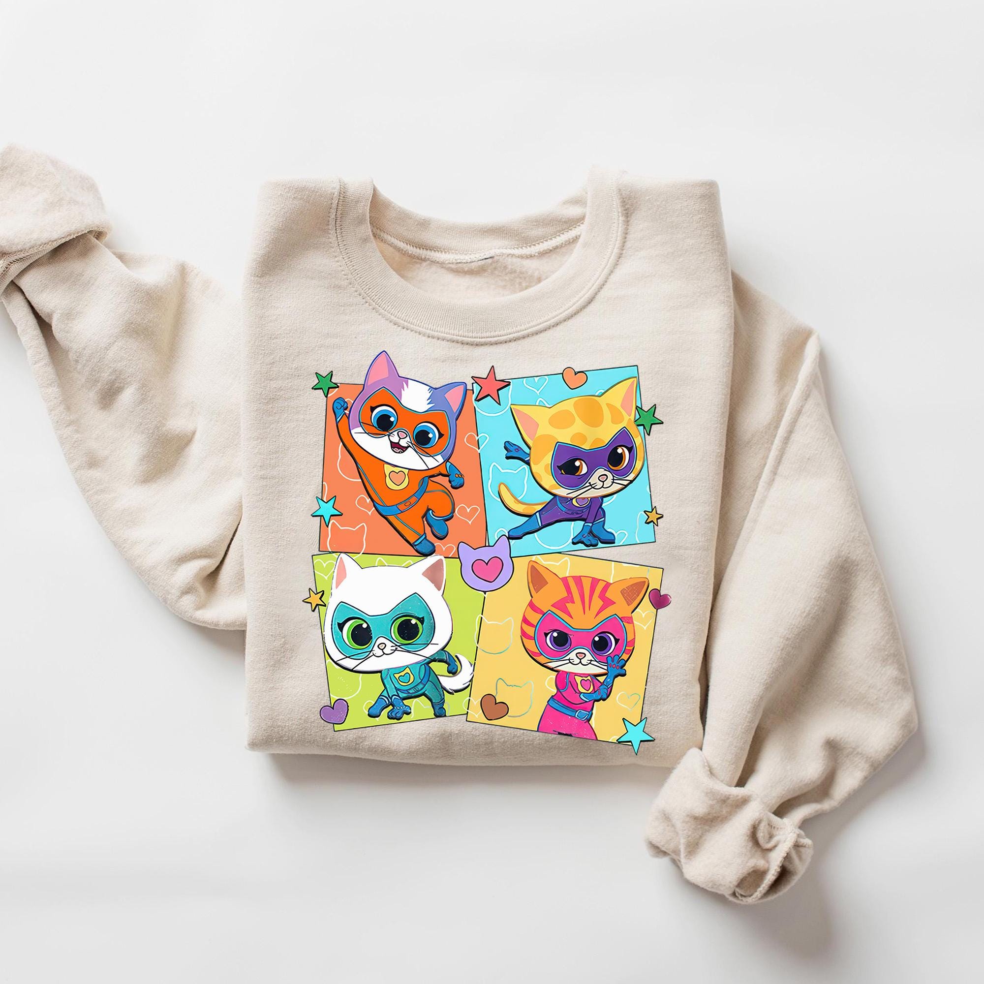Disney Super Kitties Png, Buddy Cat Png, Bitsy Cat Png, Ginny Cat Tee ...
