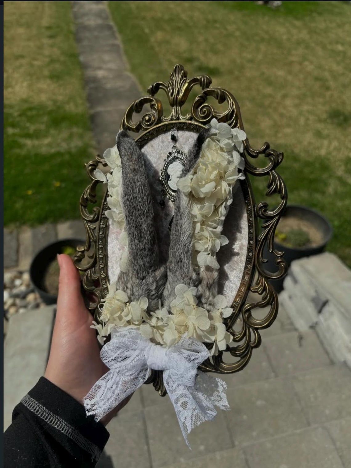 Giant Bunny Ear Antique Frame - Etsy