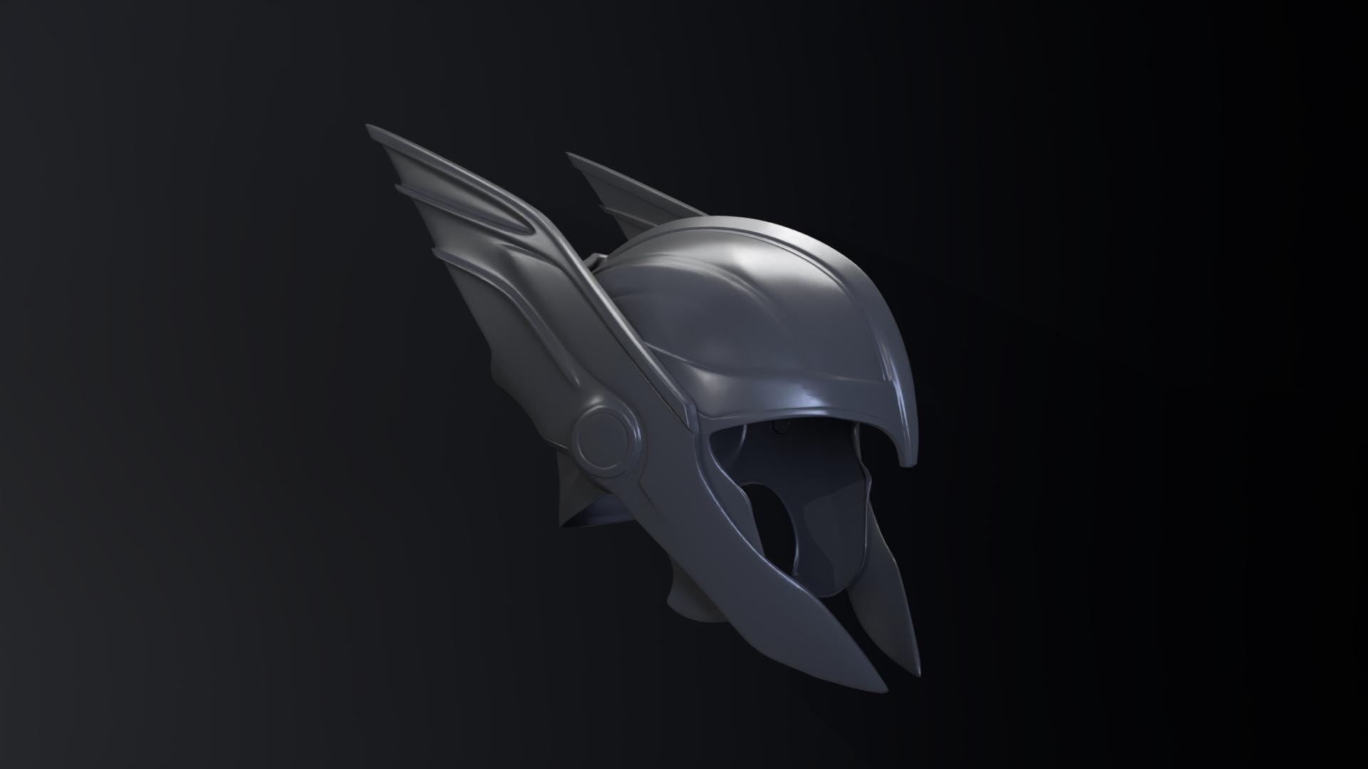 Thor Ragnarock Mask Design Thor Ragnarok Helmet 3d Print File - Etsy