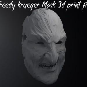 Freedy krueger Mask 3d Print File