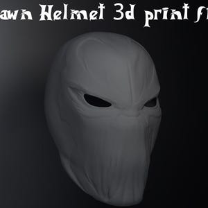 Archivo de impresión 3D del casco de Spawn
