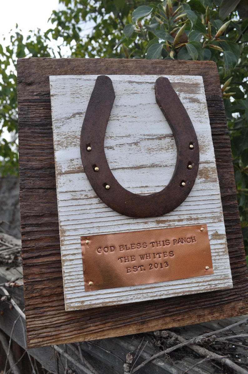 Ranch House Warming Gift Personalized Western Gift Western Etsy