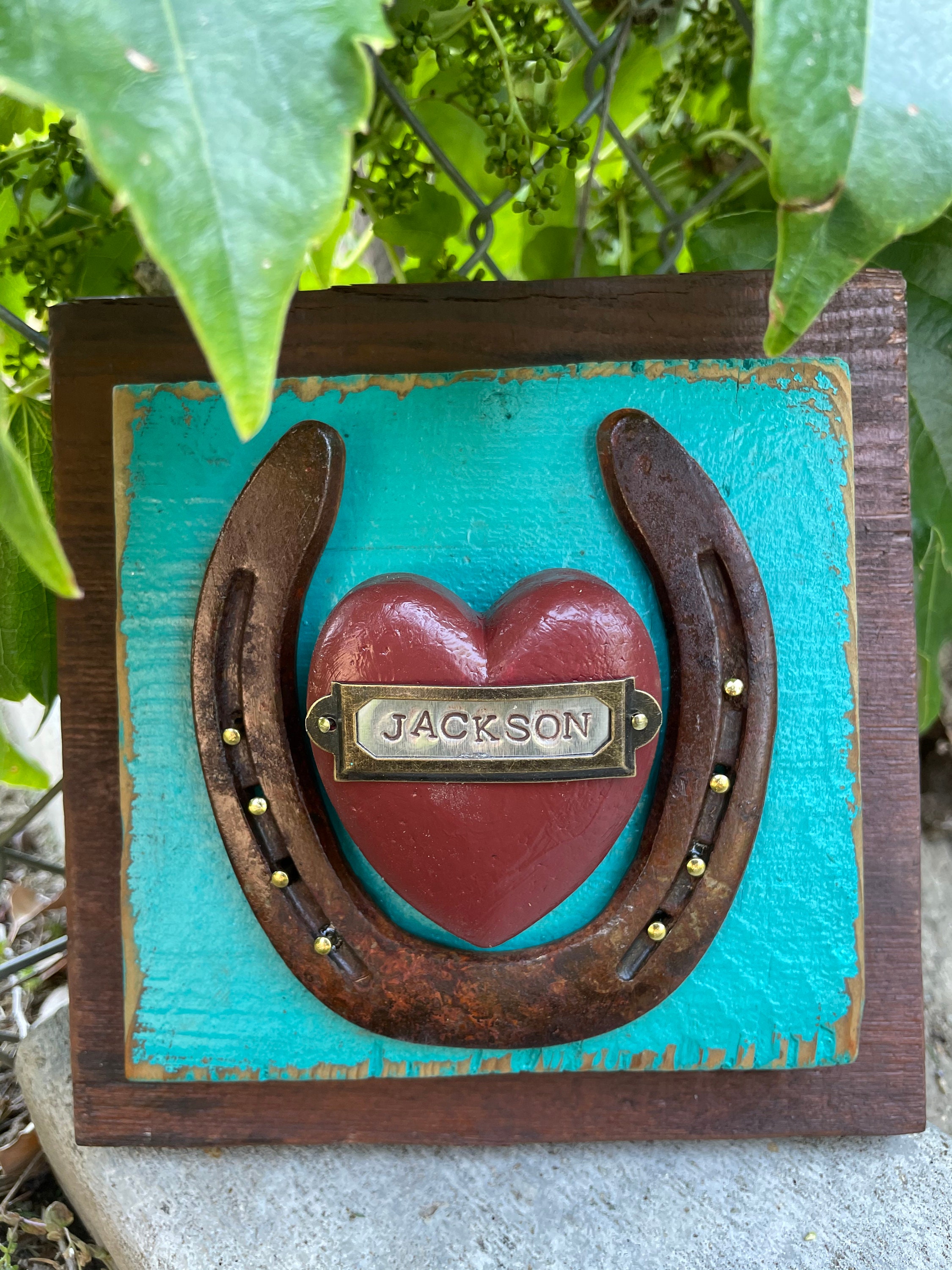 Horse memorial gift cowboy gift personalized western Etsy