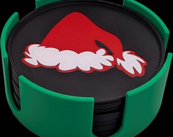 Grinch Drink Coasters