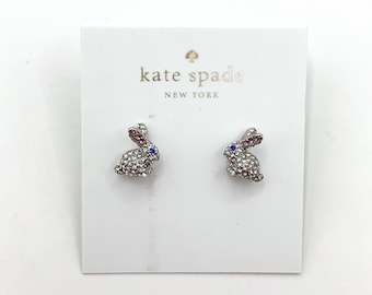 KS010-Kate Spade bunny earrings