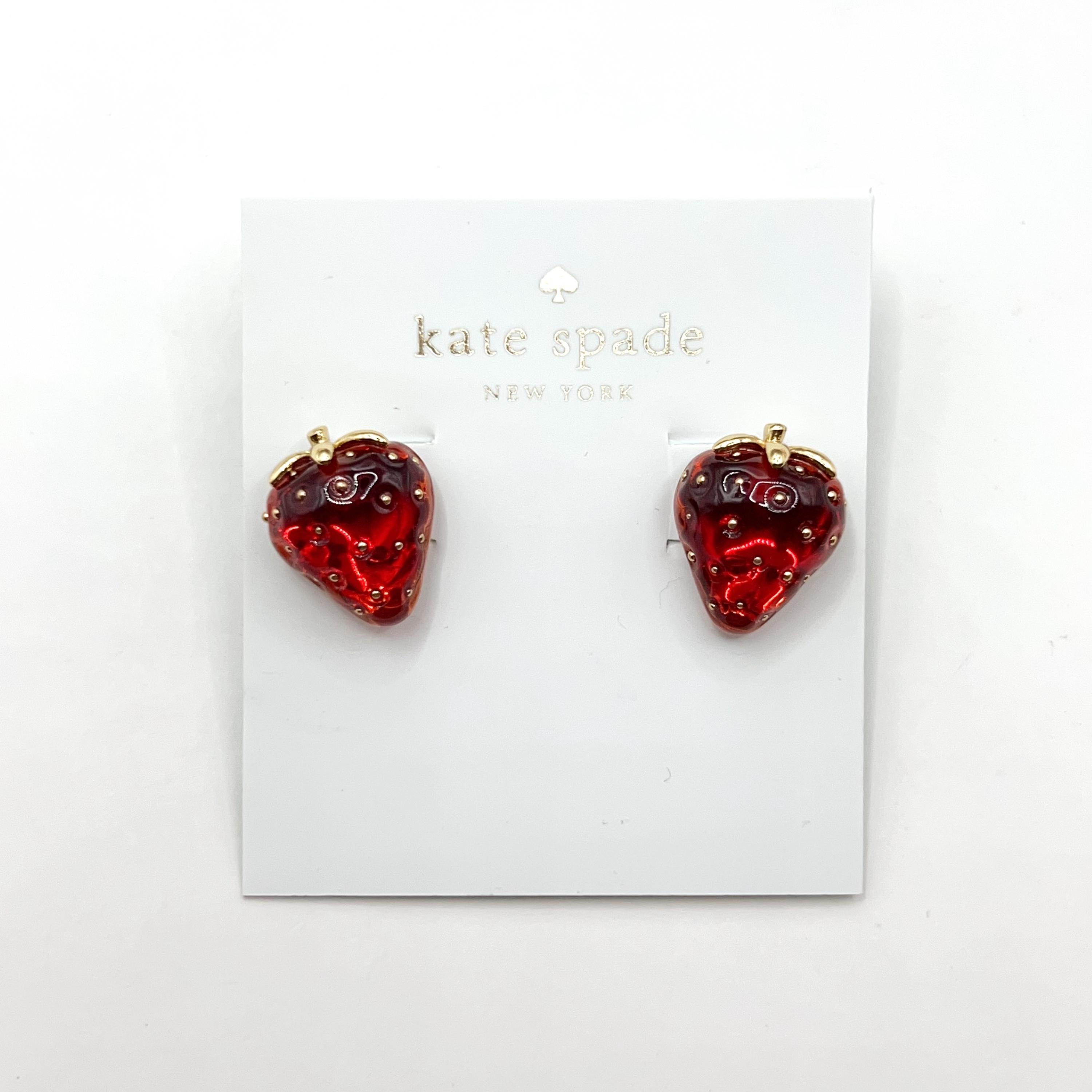 Strawberry Earrings Kate Spade
