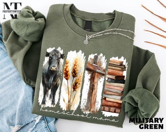 Sudadera para mamá que educa en casa, camiseta para la vuelta al cole, regalo para mamá, camiseta para mamá que educa en casa, camiseta con temática educativa, suéter para mamá