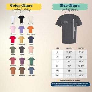 Camiseta Mom Dad Life, Camiseta Mama and Dada Toy Story, Camiseta Sheriff Woody Buzz Lightyear, Camiseta familiar Back and Front, Camiseta Comfort Colors imagen 6