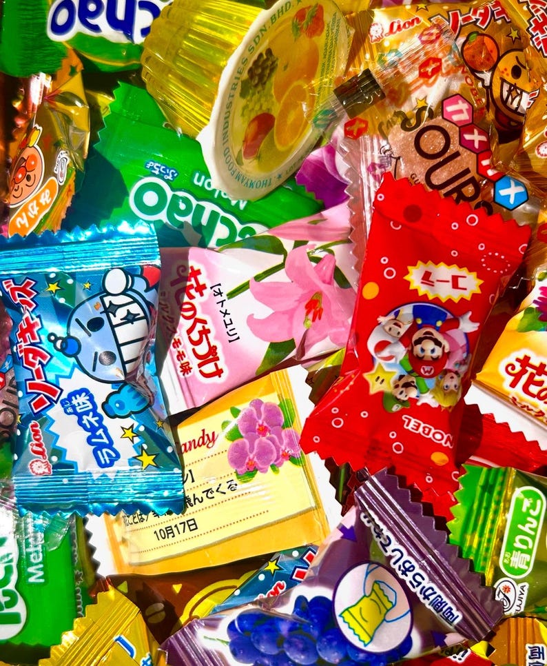 100 st asiatiska snackslåda Deluxe bild 4