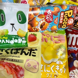 100 st asiatiska snackslåda Deluxe bild 1