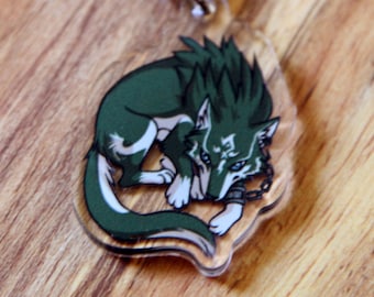 Wolf Link - LoZ Phone Charm