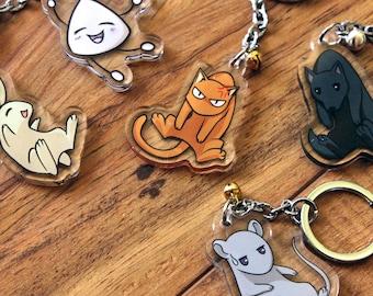 Kyo, Tohru, Yuki, Shigure, Momiji, Kisa, Hiro, Hatsuharu, Ayame, Kagura - FB Charm