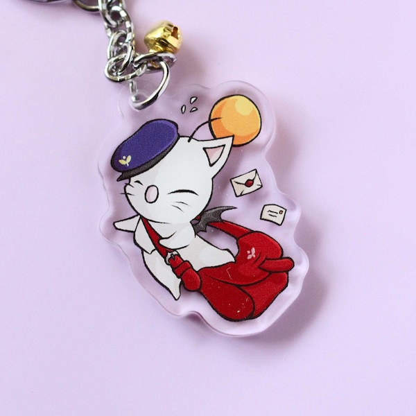 Delivery Moogle - Final Fantasy Phone Charm