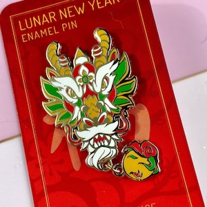 Lunar New Year Dragon - Original Enamel Pin