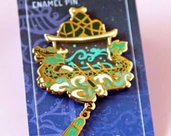 Dragon Boat Lantern - Original Enamel Pin