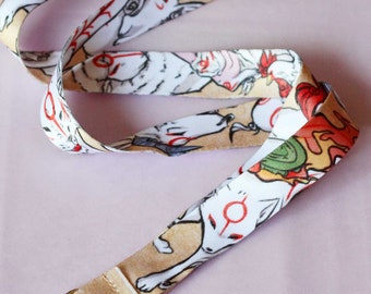 Celestial Brush Gods - Okami Lanyard